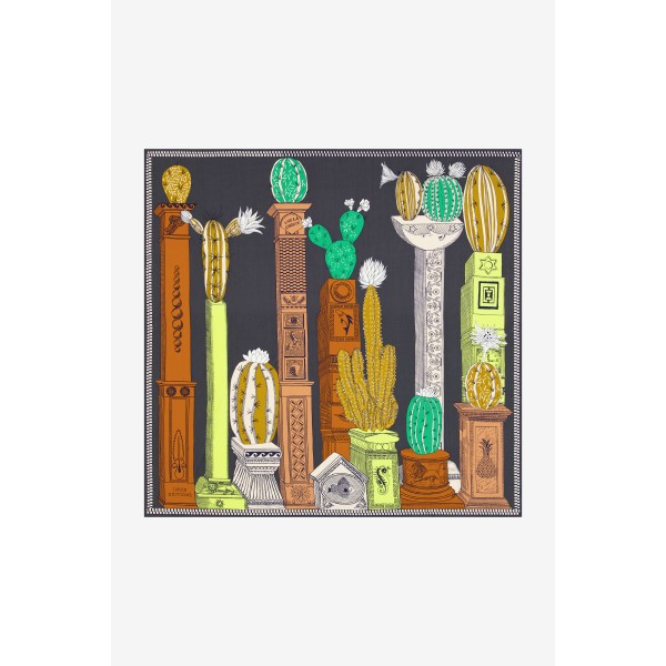 Inoui Editions medvilnės ir viskozės skara TEQUILA LEMON